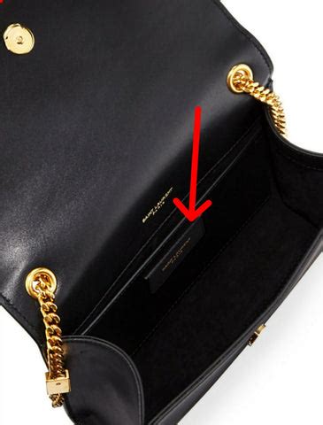 ysl kate bag serial number check|how to find a YSL Bag.